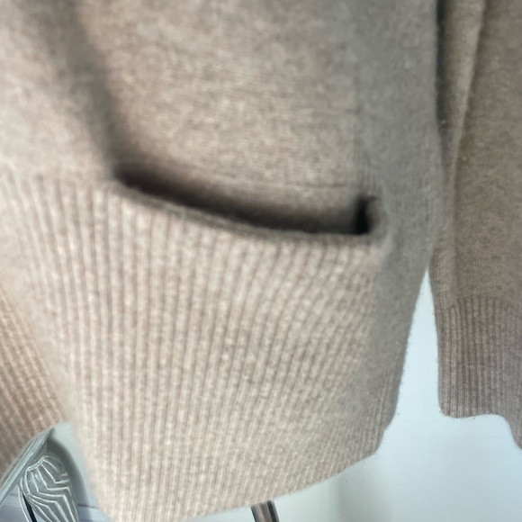 REPEAT CASHMERE 2-POCKET OVERSIZED SWEATER - Picture 4 of 13
